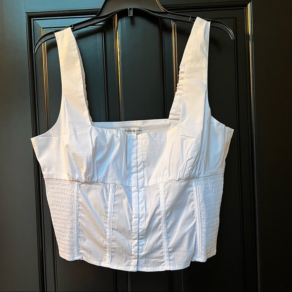 Guess! New with tags womenswear white Guess top